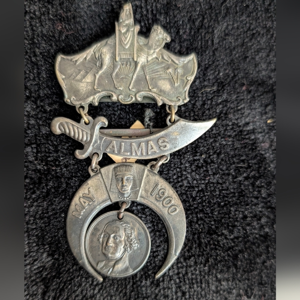 Antique 1900 Silver Pin
